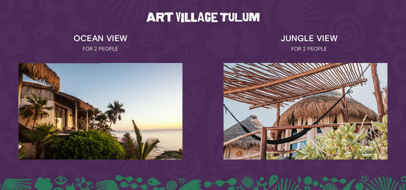 Art Village Tulum – boutique hotel and art-inspired venue for creative events, private parties, and unique cultural experiences