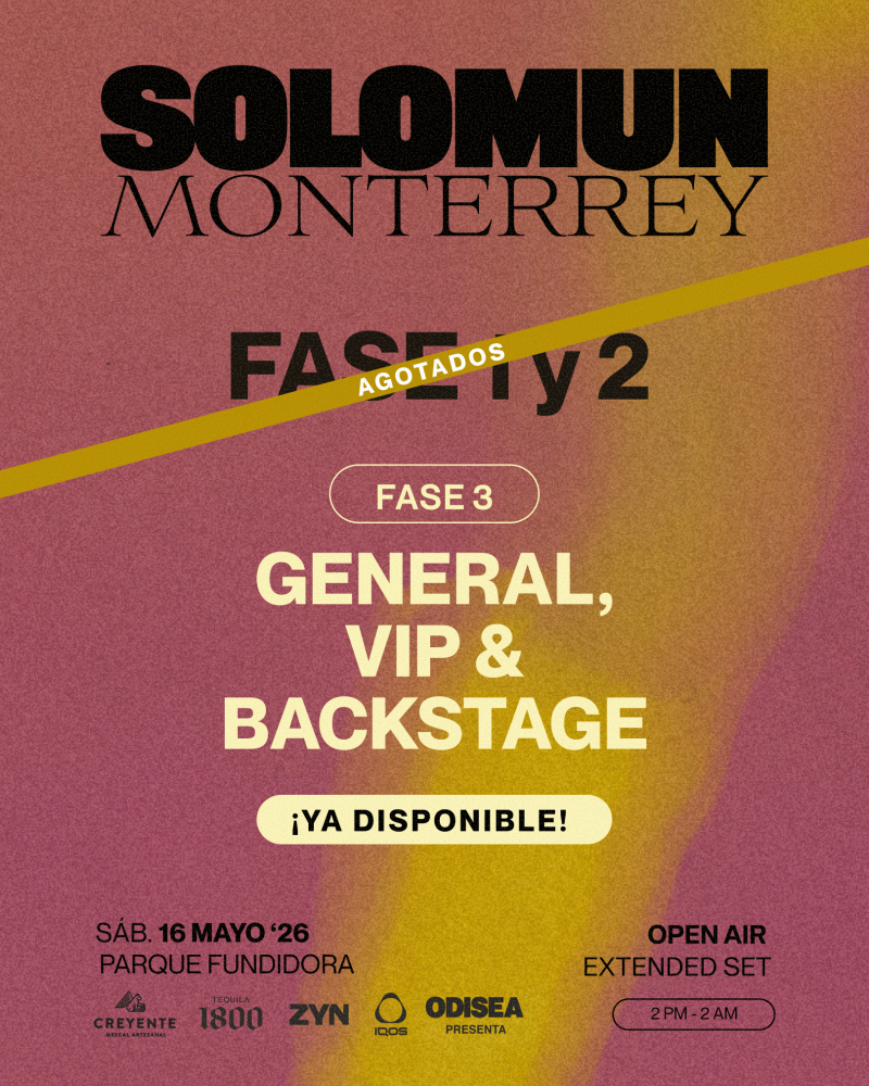 Solomun en Monterrey