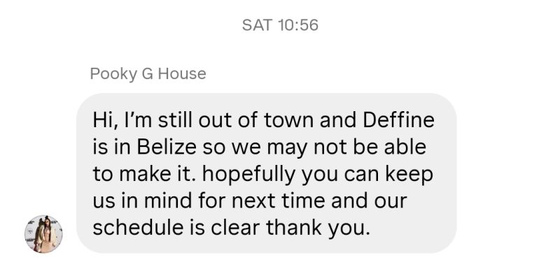 Pooky G CANCELS!