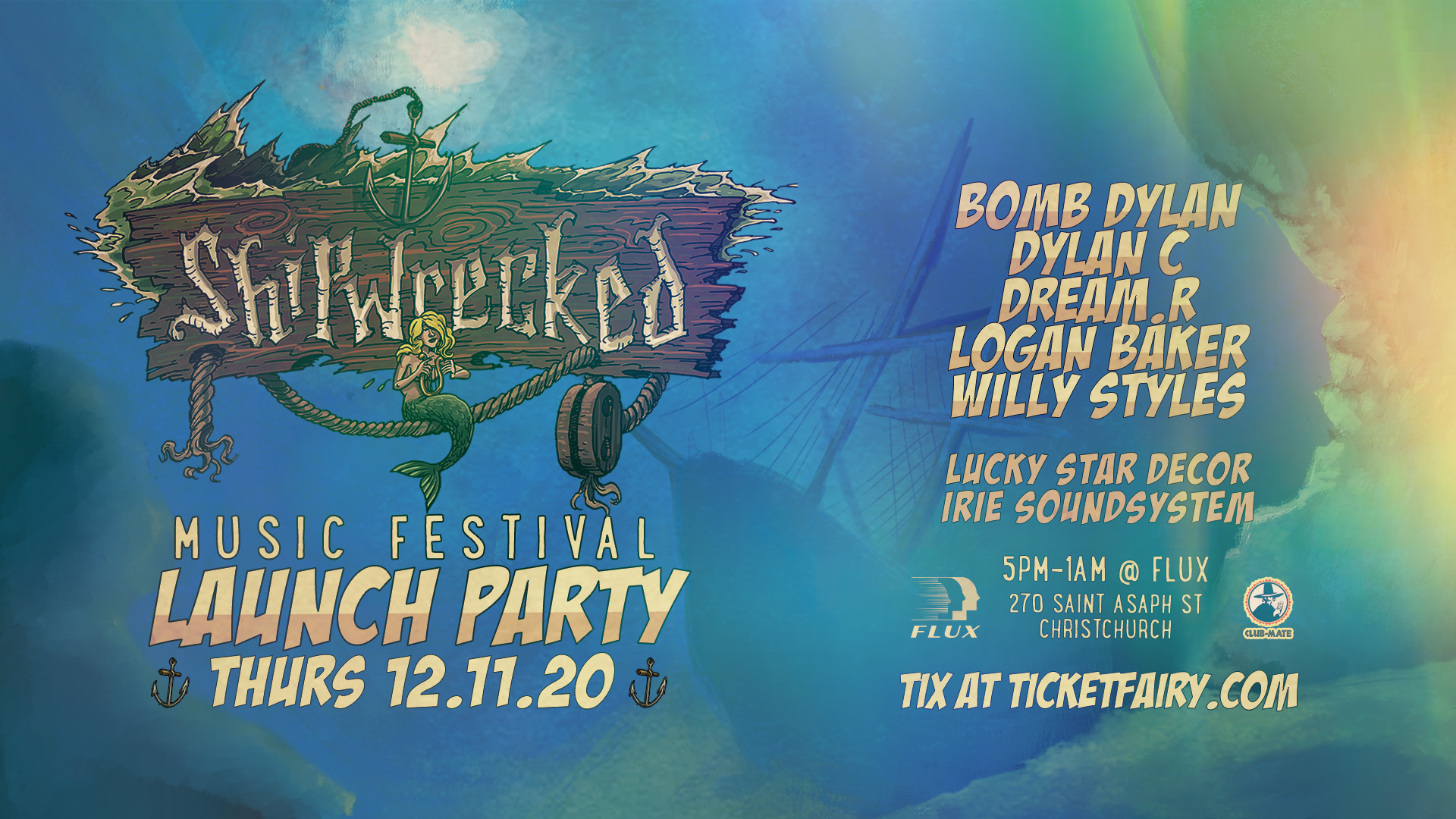 Shipwrecked 2021 Launch Party Christchurch Edition Tickets