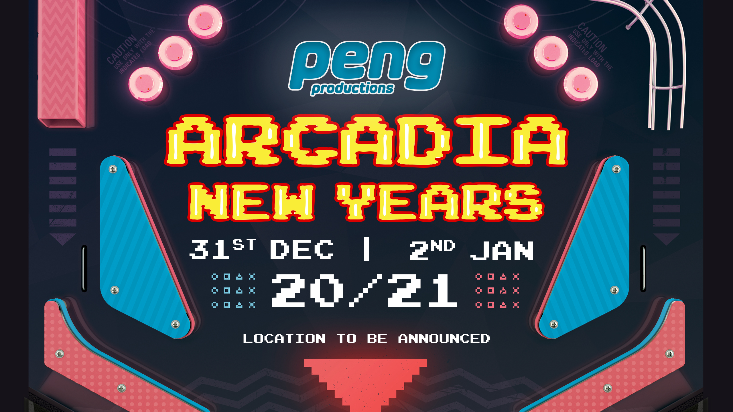 Arcadia // A New Years Peng Experience Tickets Arcadia The Ticket