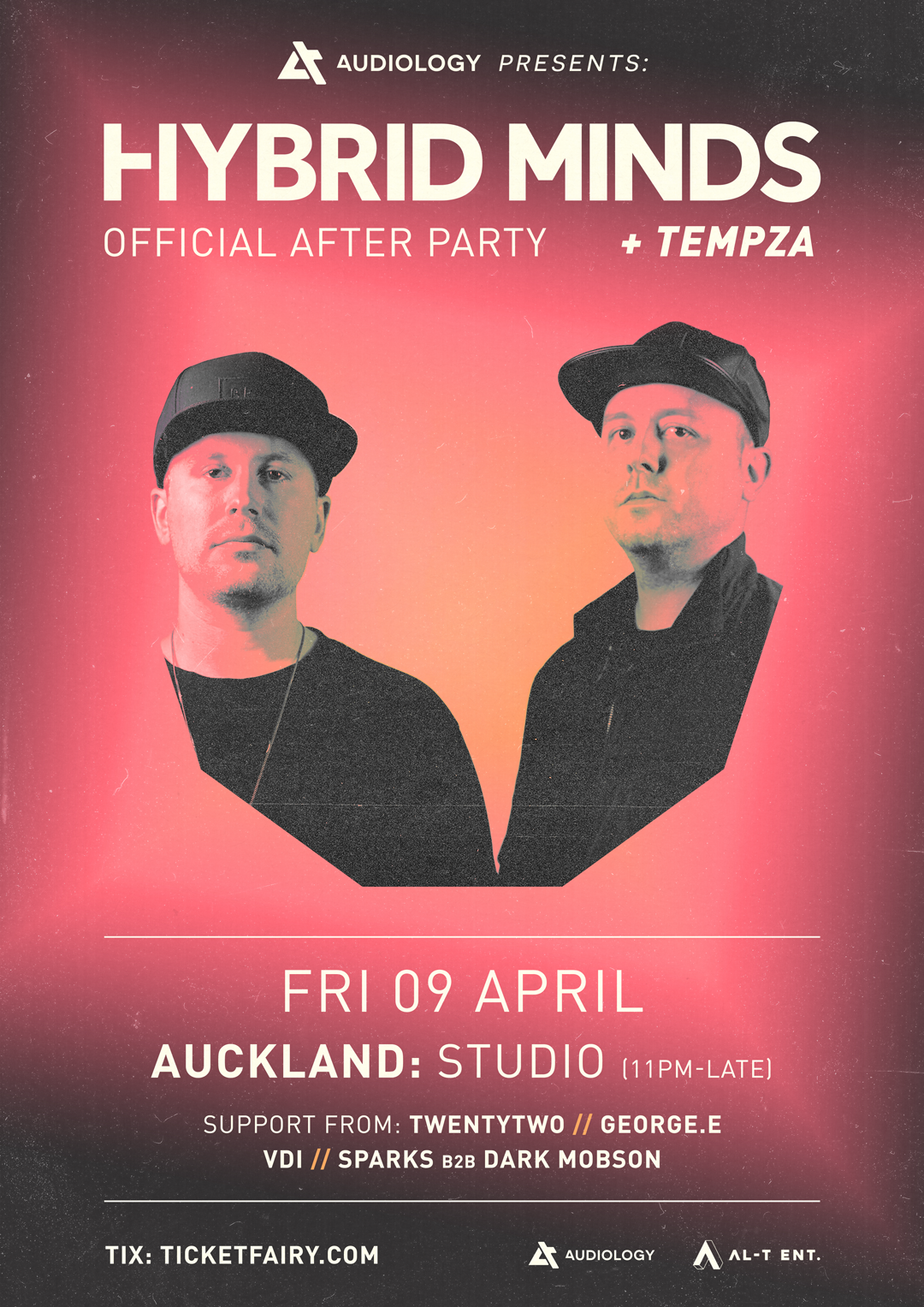 Hybrid Minds Afterparty Auckland Tickets Auckland Studio The