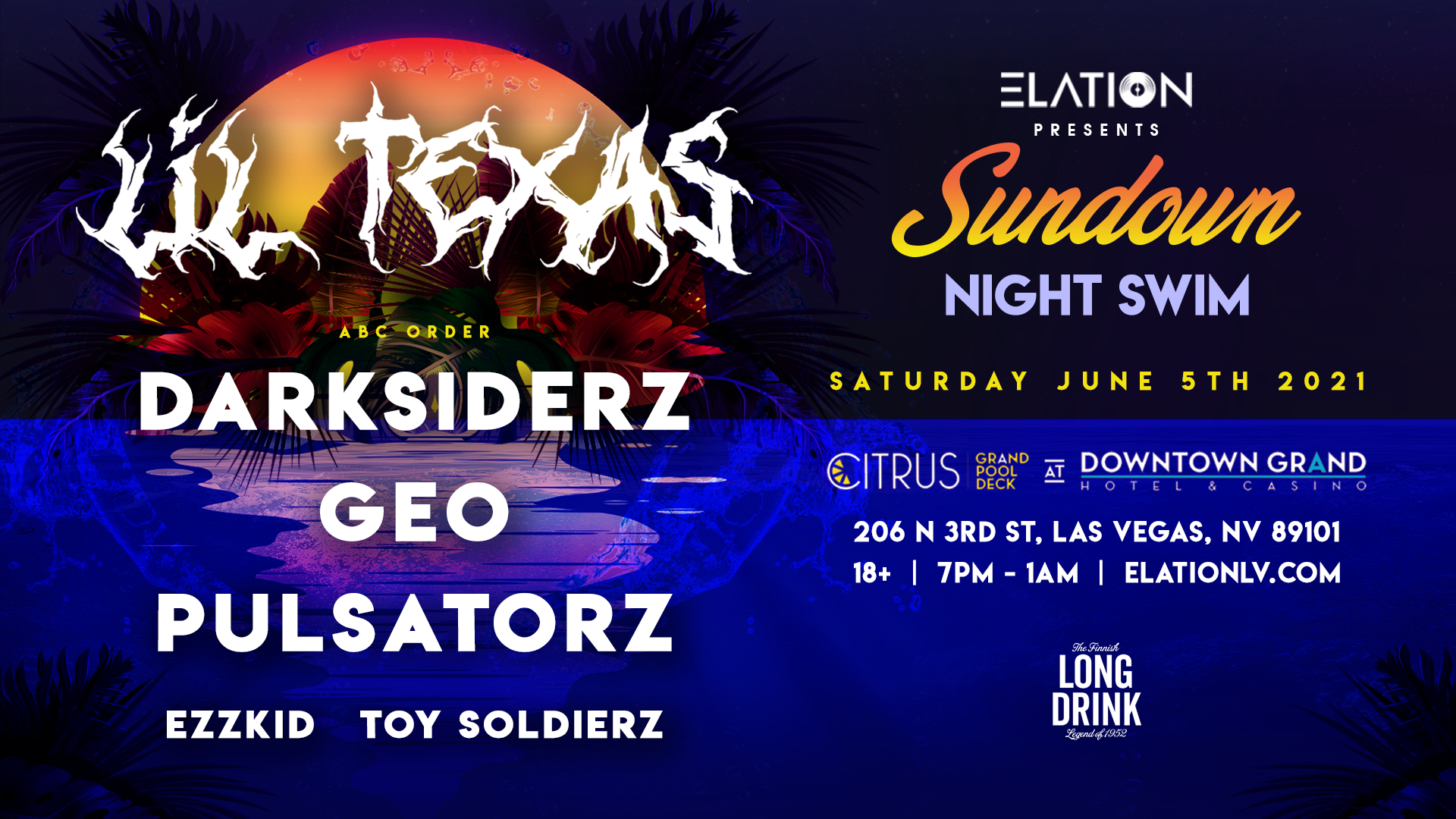 Elation presents Sundown ft Lil Texas, Darksiderz, Geo, Pulsatorz