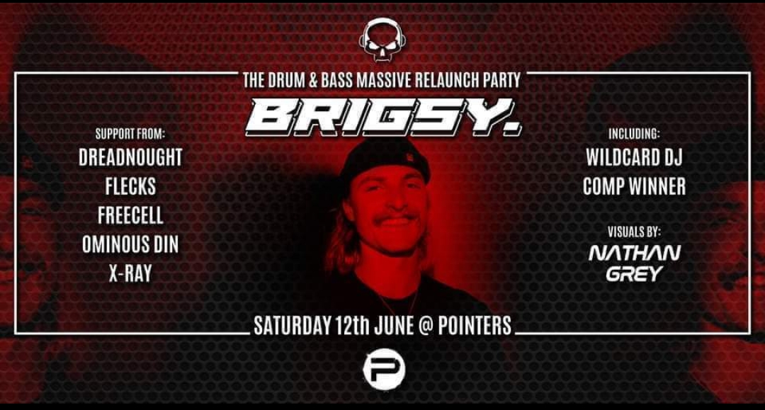 The Drum & Bass Massive Relaunch with Brigsy Tickets Auckland