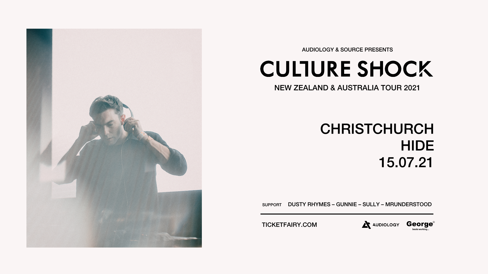 Culture Shock Christchurch Tickets Christchurch Hide The Ticket