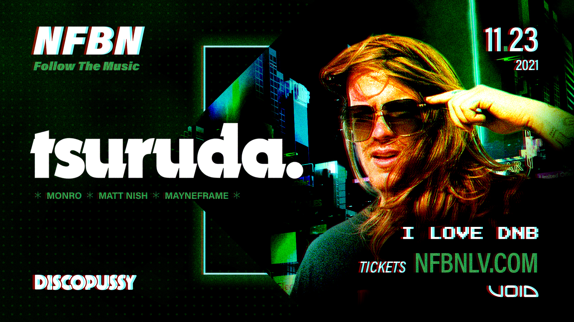 Tsuruda at NFBN's Tickets | Las Vegas | Discopussy - Ticket Fairy