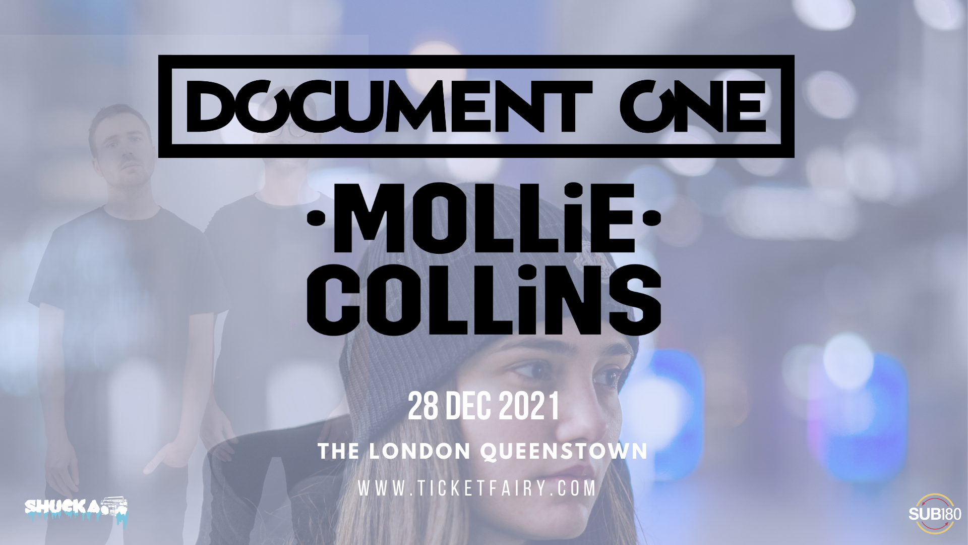 Document One & Mollie Collins Tickets Queenstown The London The