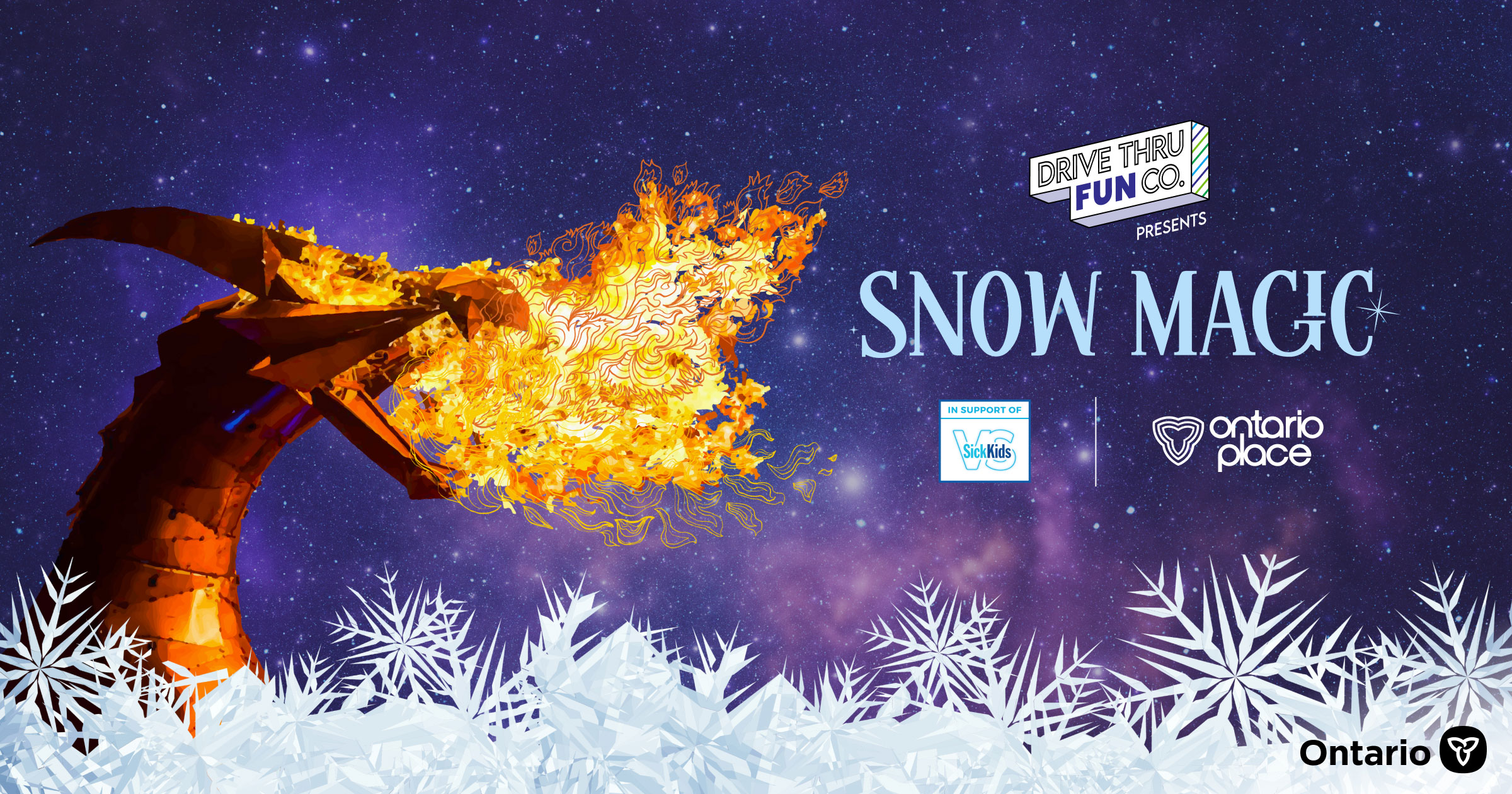 Drive Thru Fun Co. presents Snow Magic Tickets Toronto Ontario Place The Ticket Fairy Drive Thru Fun Co. presents Snow Magic Tickets Toronto Ontario Place The Ticket Fairy