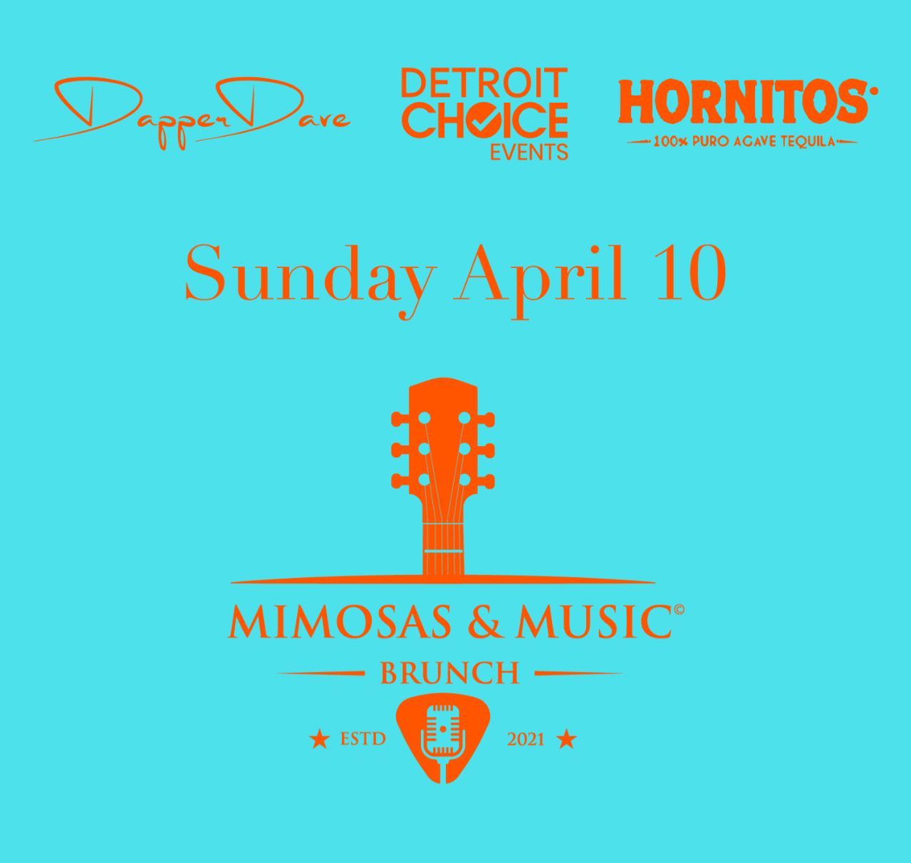 Mimosas and Music Brunch Spring UnPlugged Tickets Warren BLUE