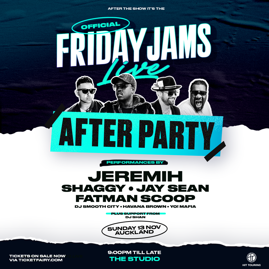 Official Friday Jams After Party Tickets Auckland Studio The Venue