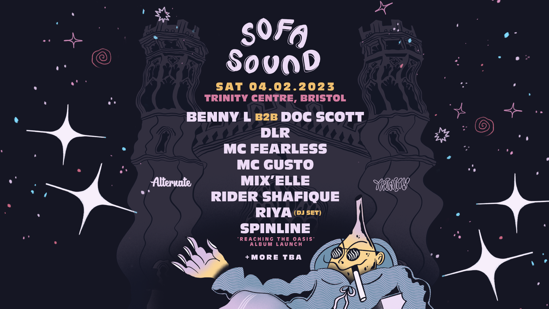 Sofa Sound Bristol Trinity 2023! Tickets Bristol Trinity Centre