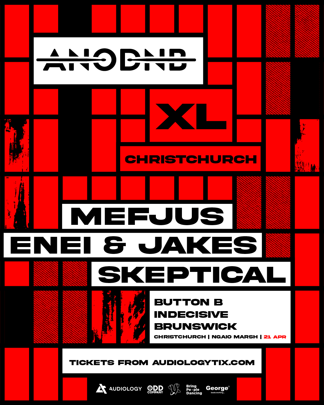 A Night of Drum & Bass XL Christchurch Tickets Christchurch Ngaio