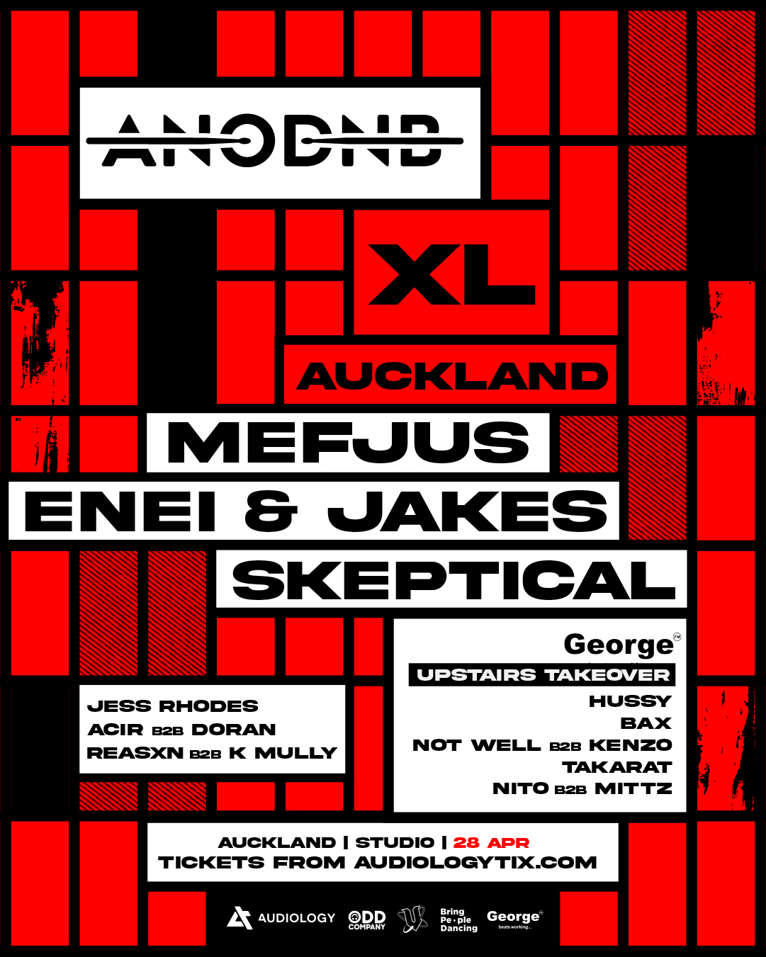 2023 A Night of Drum & Bass XL Auckland Tickets Auckland Studio