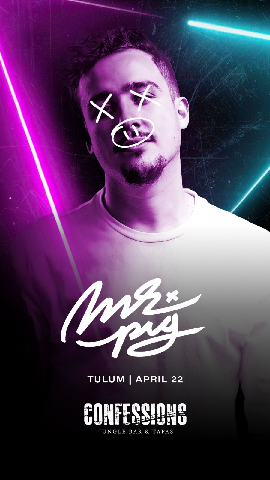 Mr.Pig Confessions Tulum Tickets Tulum Confessions DJ Sessions