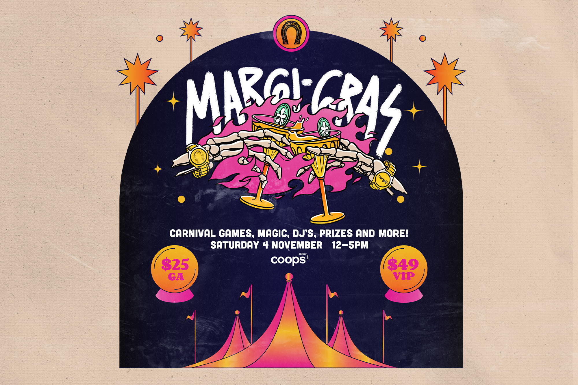 MARGI GRAS Frozen Margarita Festival Tickets Auckland Coops