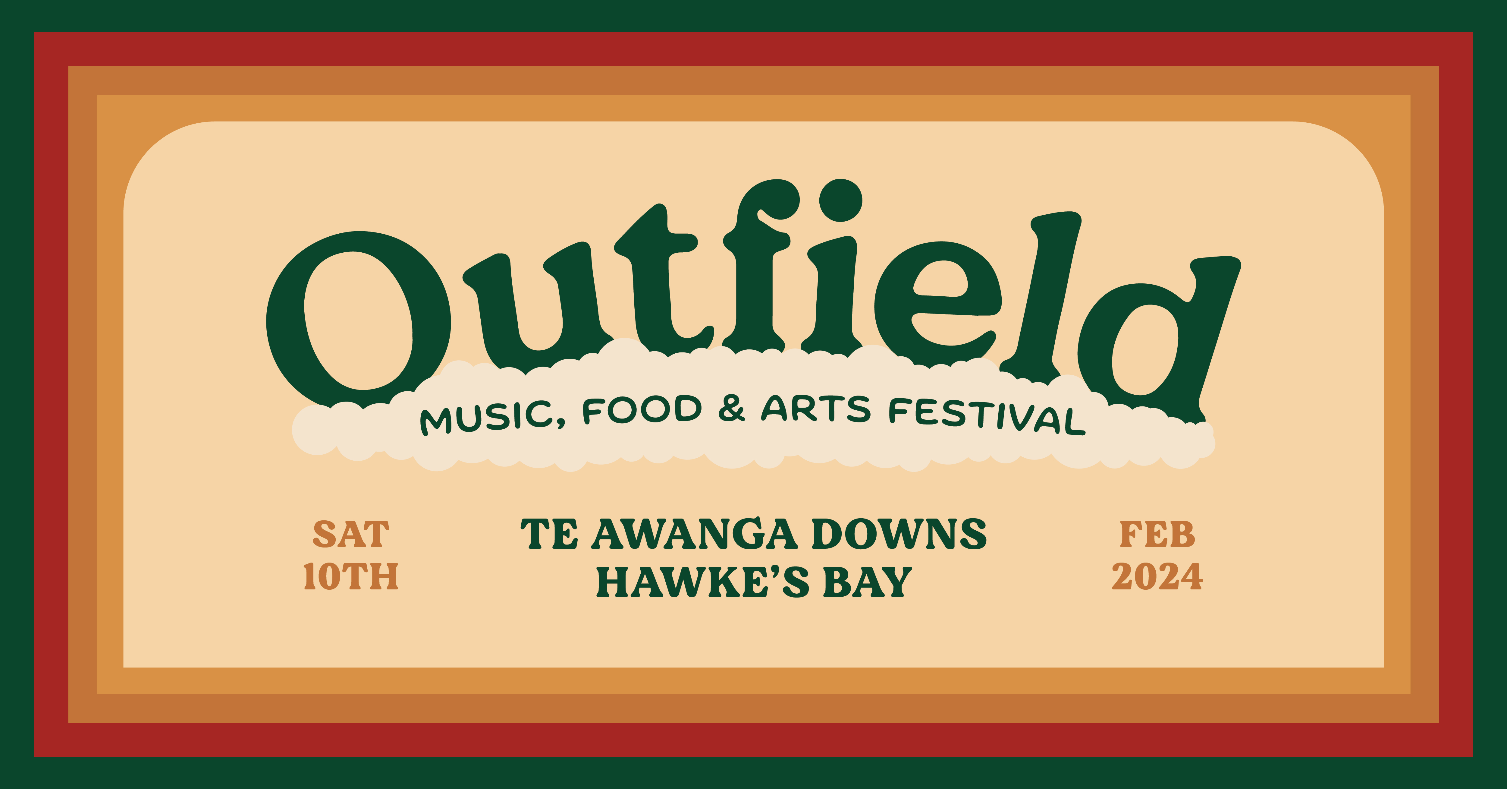 Outfield, Music, Food & Arts Festival 2024 Tickets Te Awanga