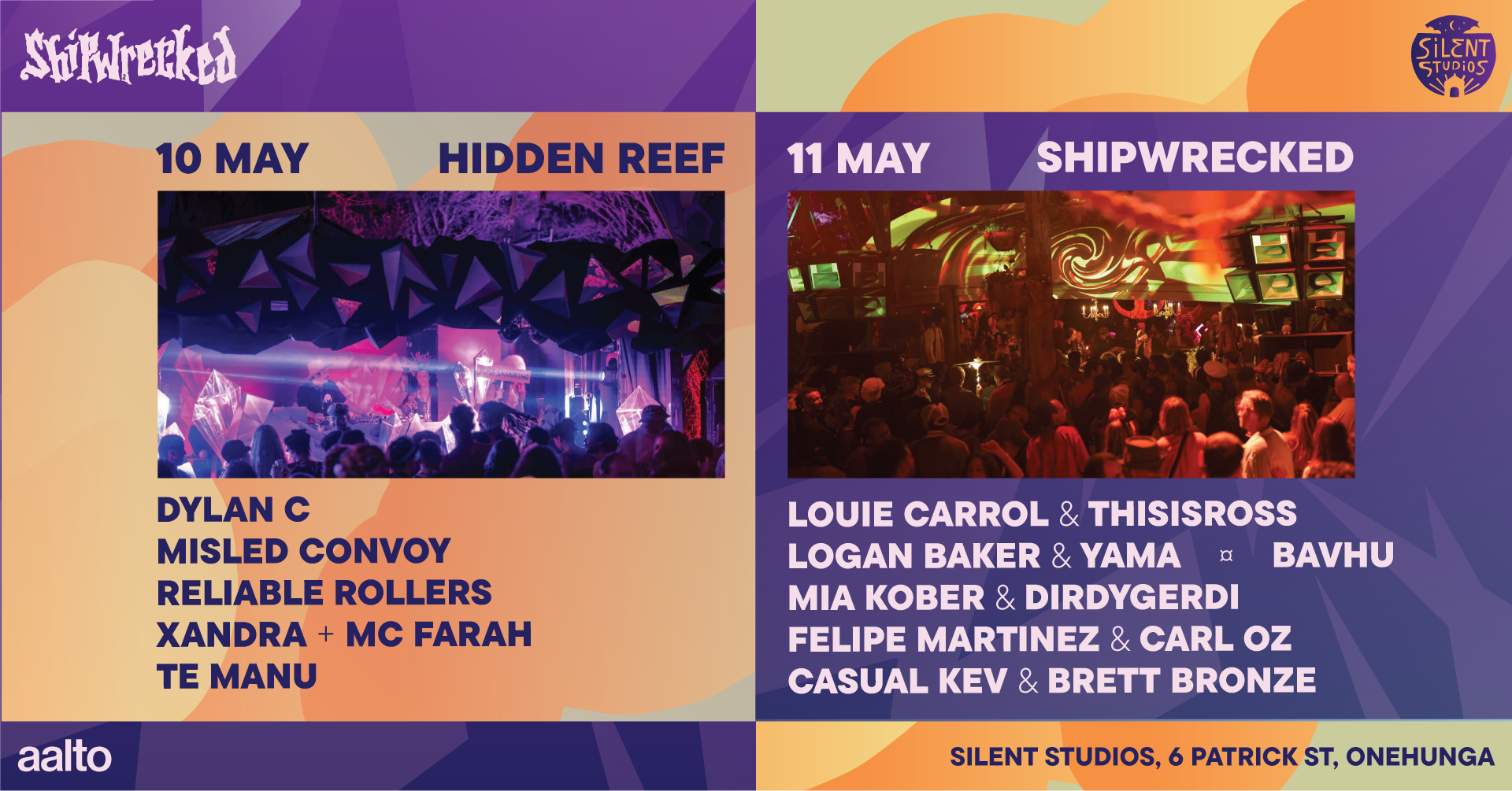 Shipwrecked 2025 Launch Weekender Tickets Auckland Silent Studios