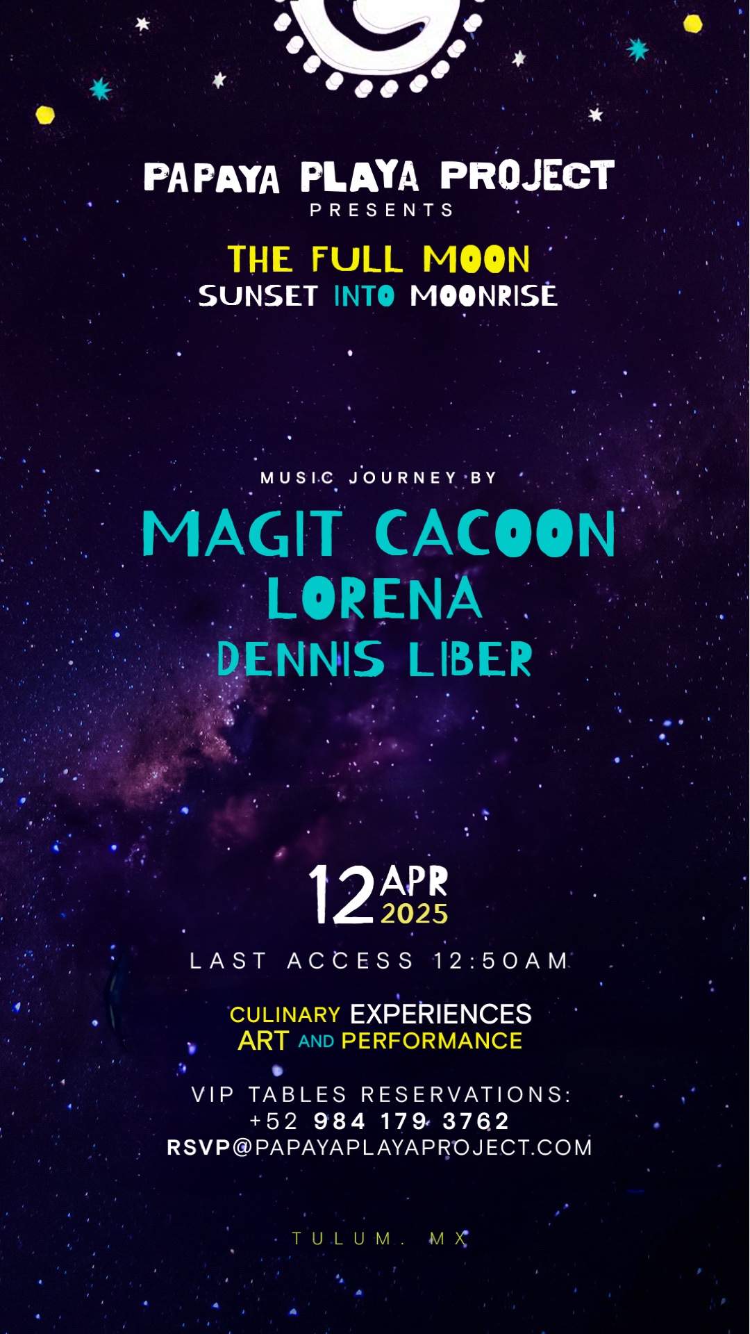 PPP- Presents- THE FULL MOON - Music Journey By @MAGIT CACOON