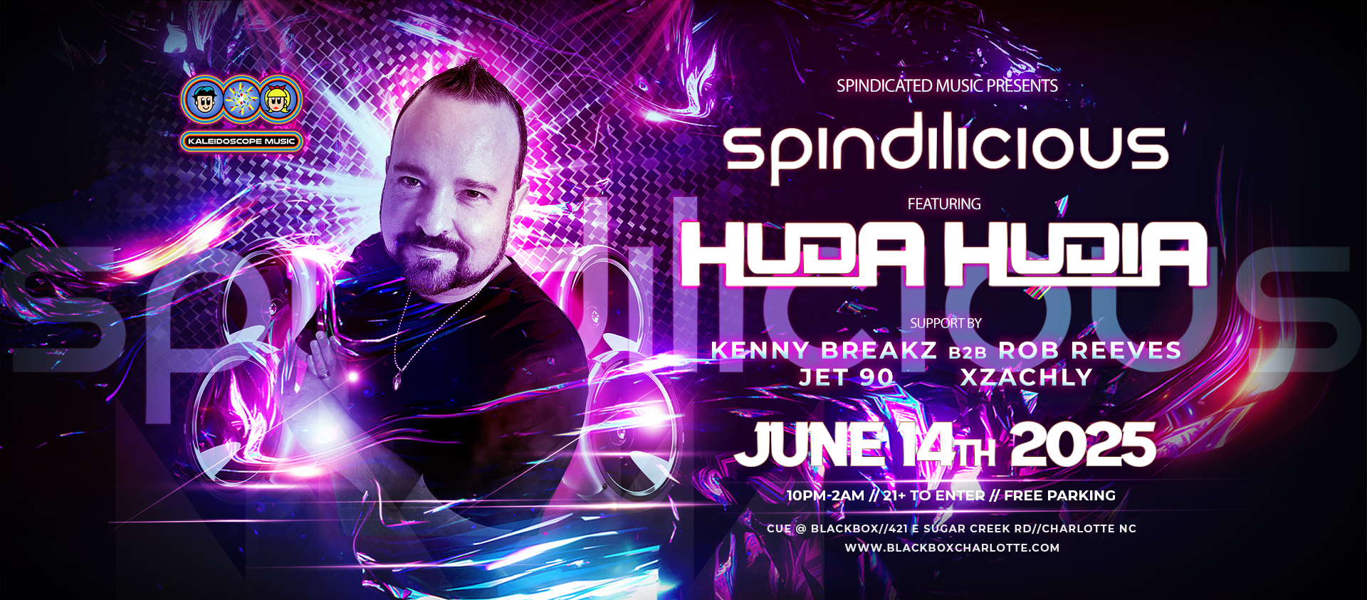 Spindilicious Tickets | Charlotte | CUE at Blackbox Theater