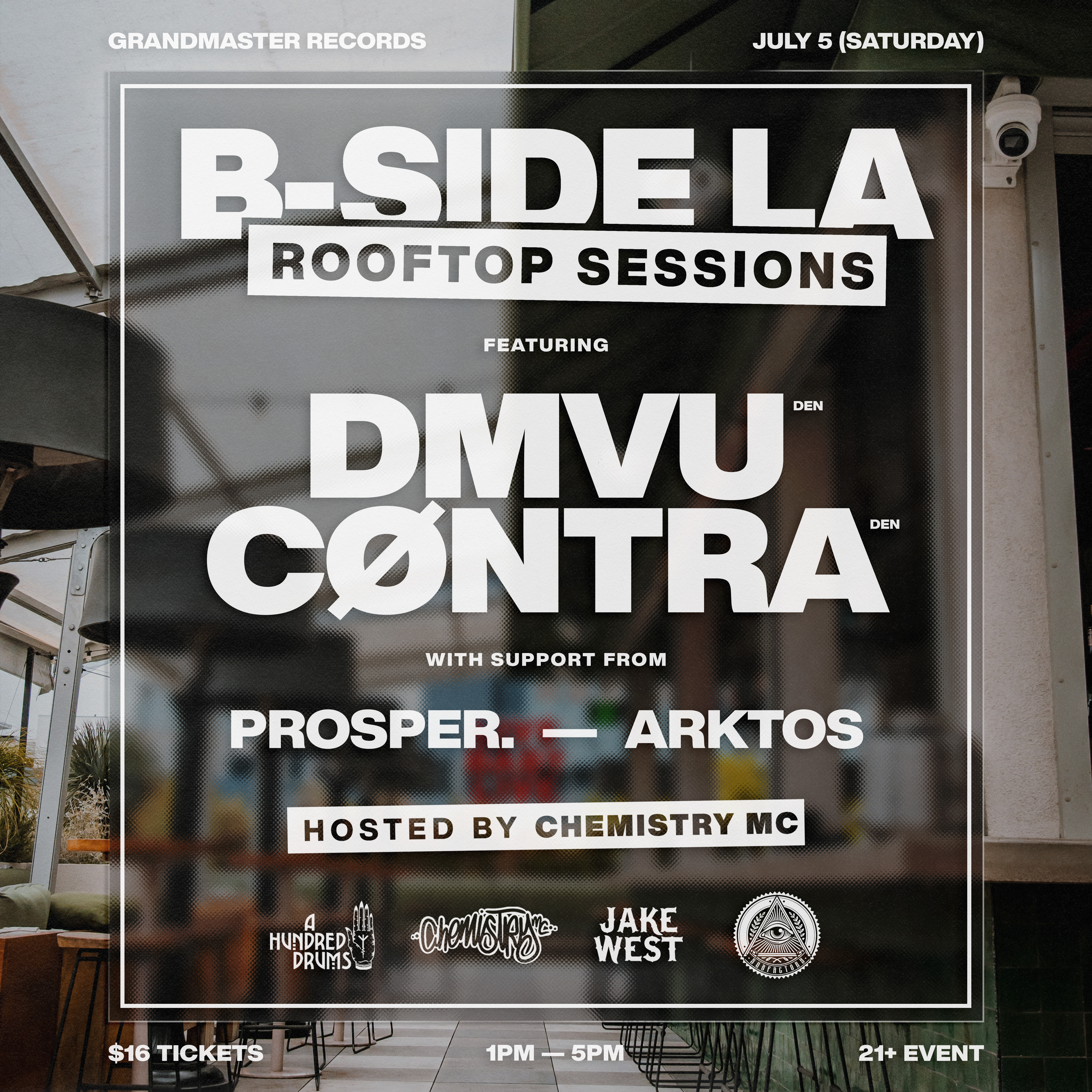 BSide Rooftop Sessions 001: DMVU, CØNTRA, PROSPER & ARKTOS's Tickets ...