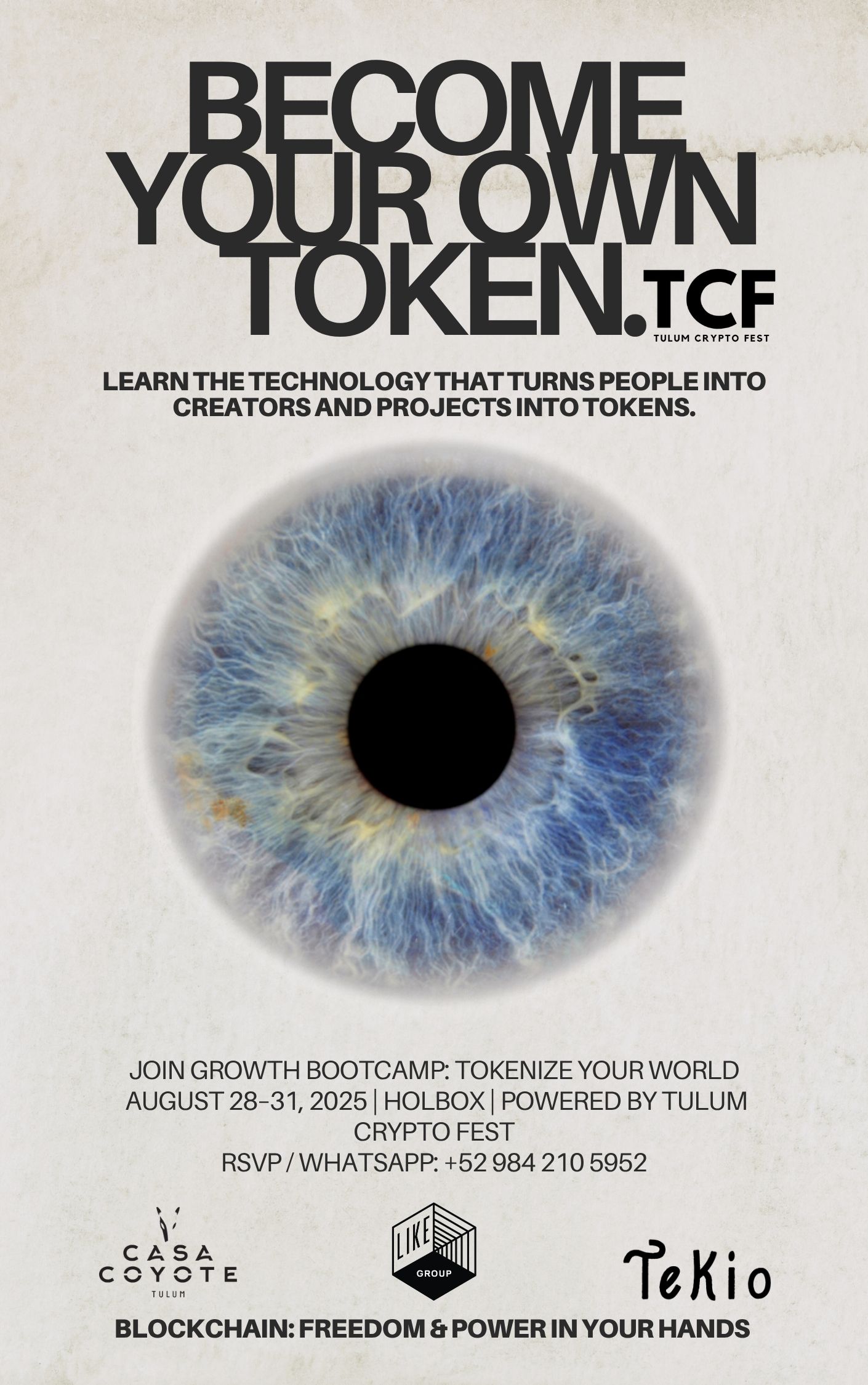 Events Alert Events - Growth Bootcamp: Tokenize Your World