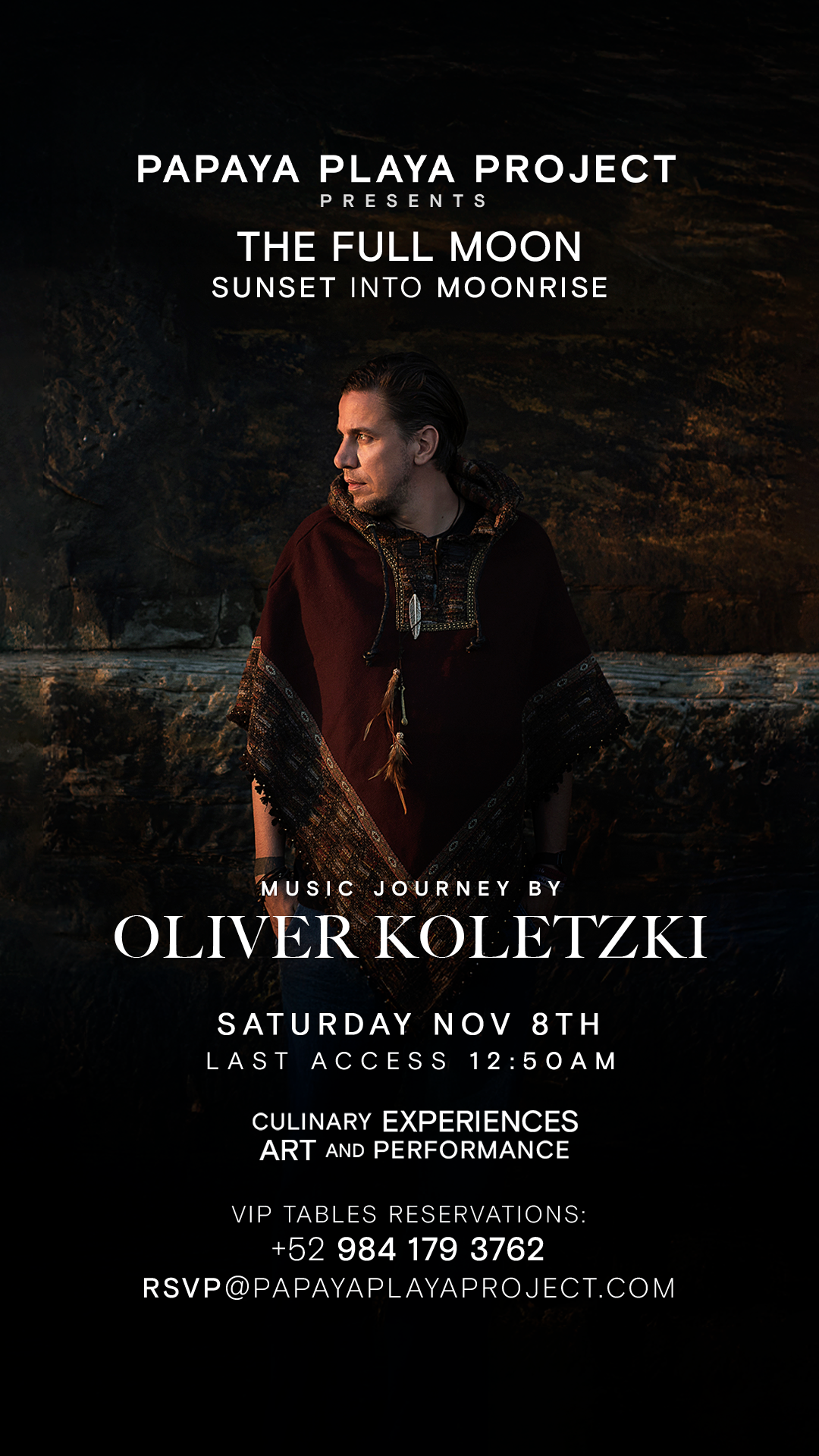 PPP Presents - THE FULL MOON - Oliver Koletzki's Tickets | Tulum