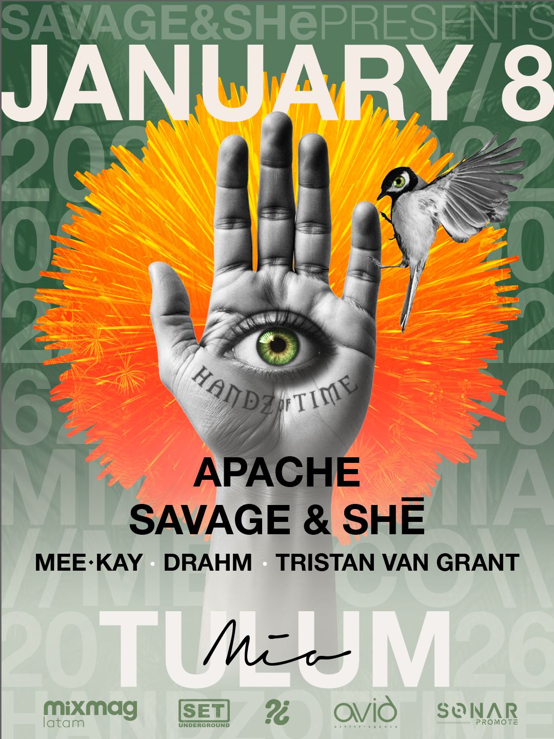 Handz of Time with APACHE, SAVAGE & SHE and many more