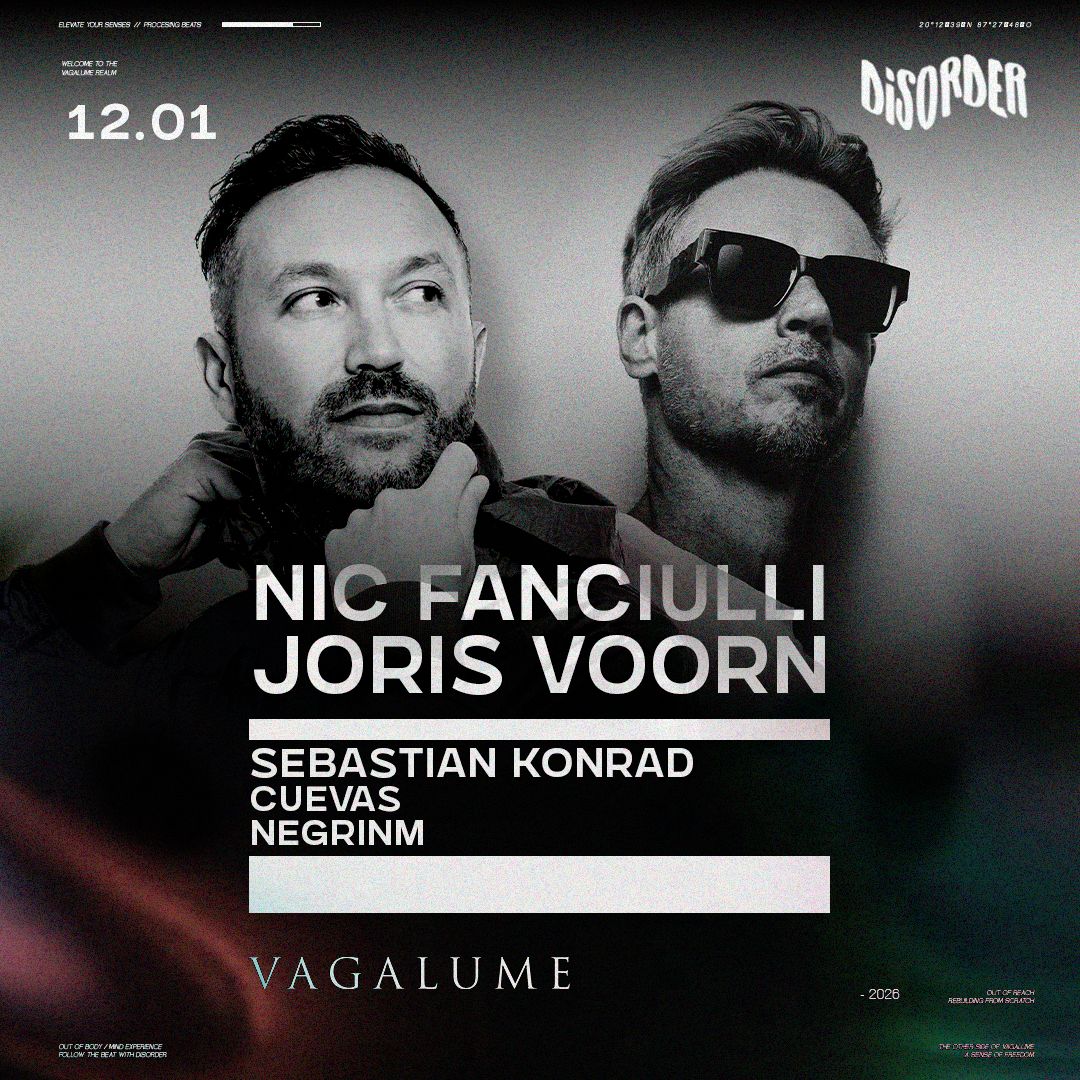 JORIS VOORN & NIC FANCULLI AT DISORDER