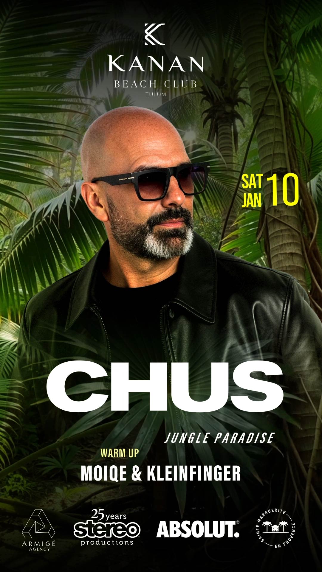 Chus at Beach Club Kanan | Jungle Paradise Edition