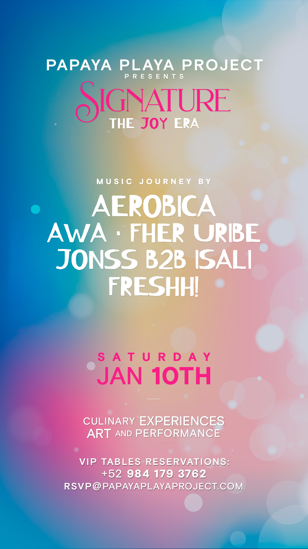 PPP Presents - SIGNATURE - January 10