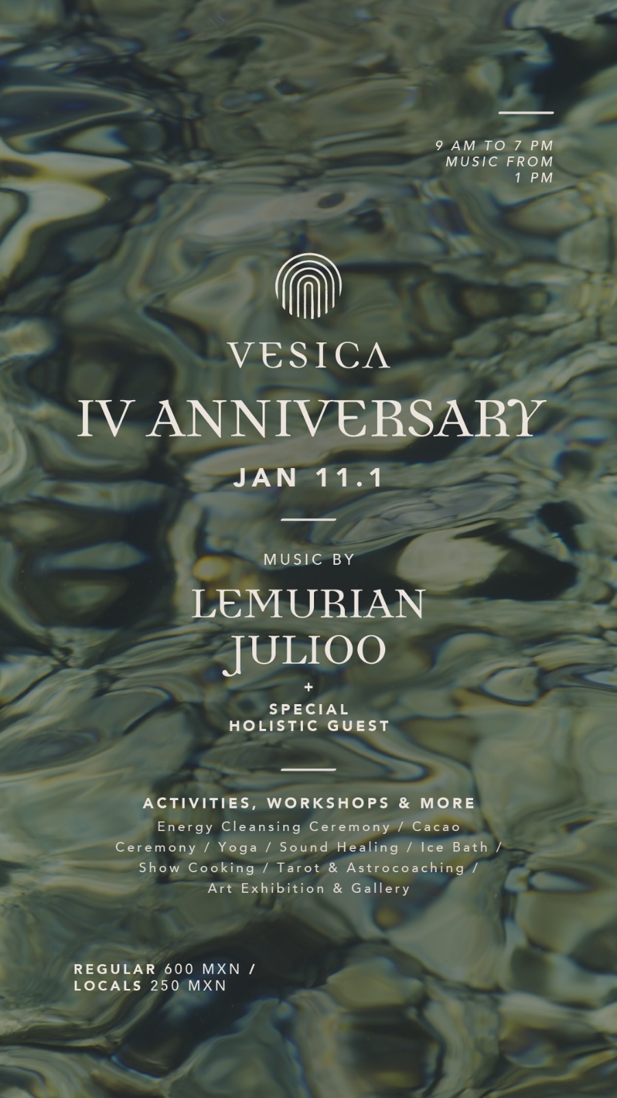 VESICA's IV ANNIVERSARY