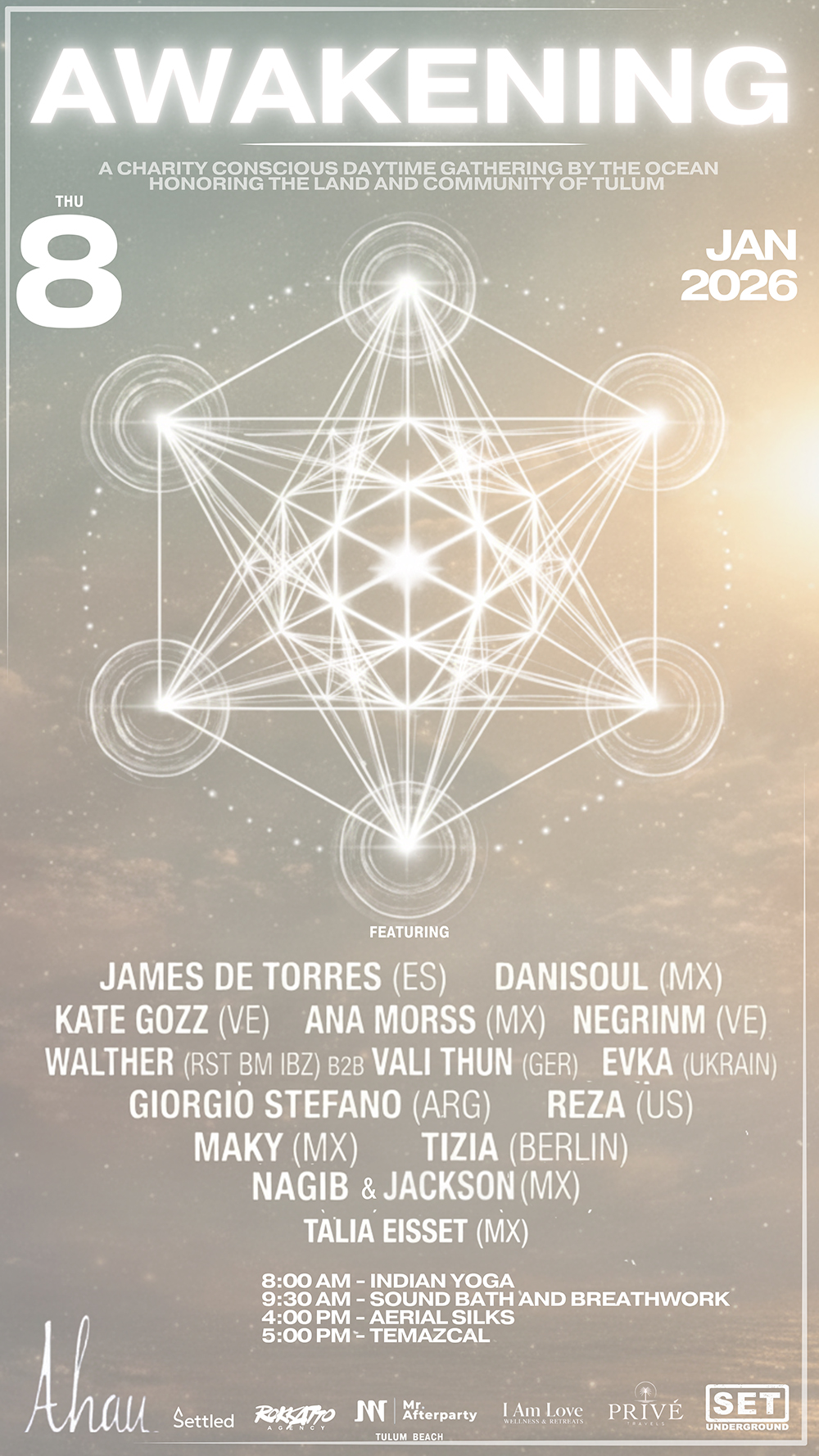 Awakening at Ahau. Wellness & Music