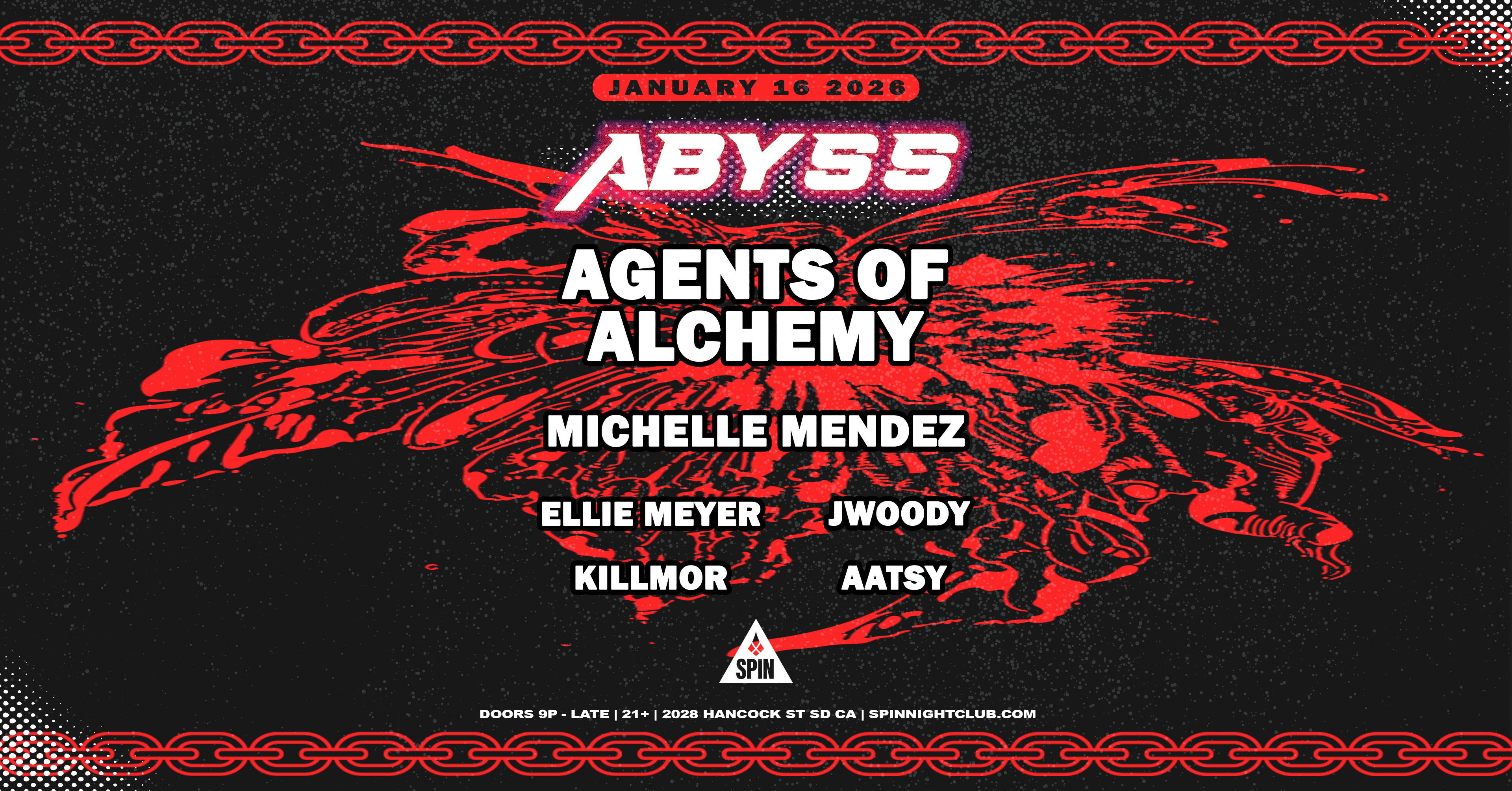 Abyss Club ABYSS's Tickets | San Diego | Spin Nightclub - Ticket Fairy