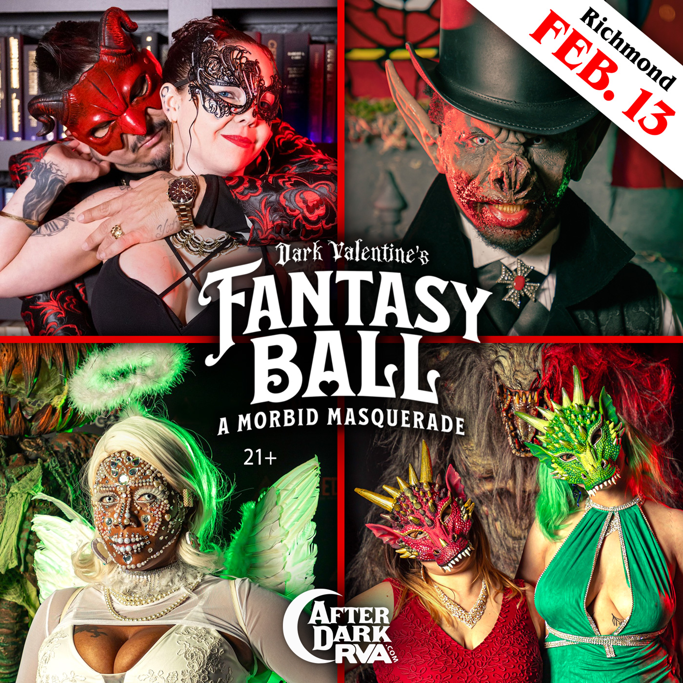 Dark Fantasy Masquerade Ball