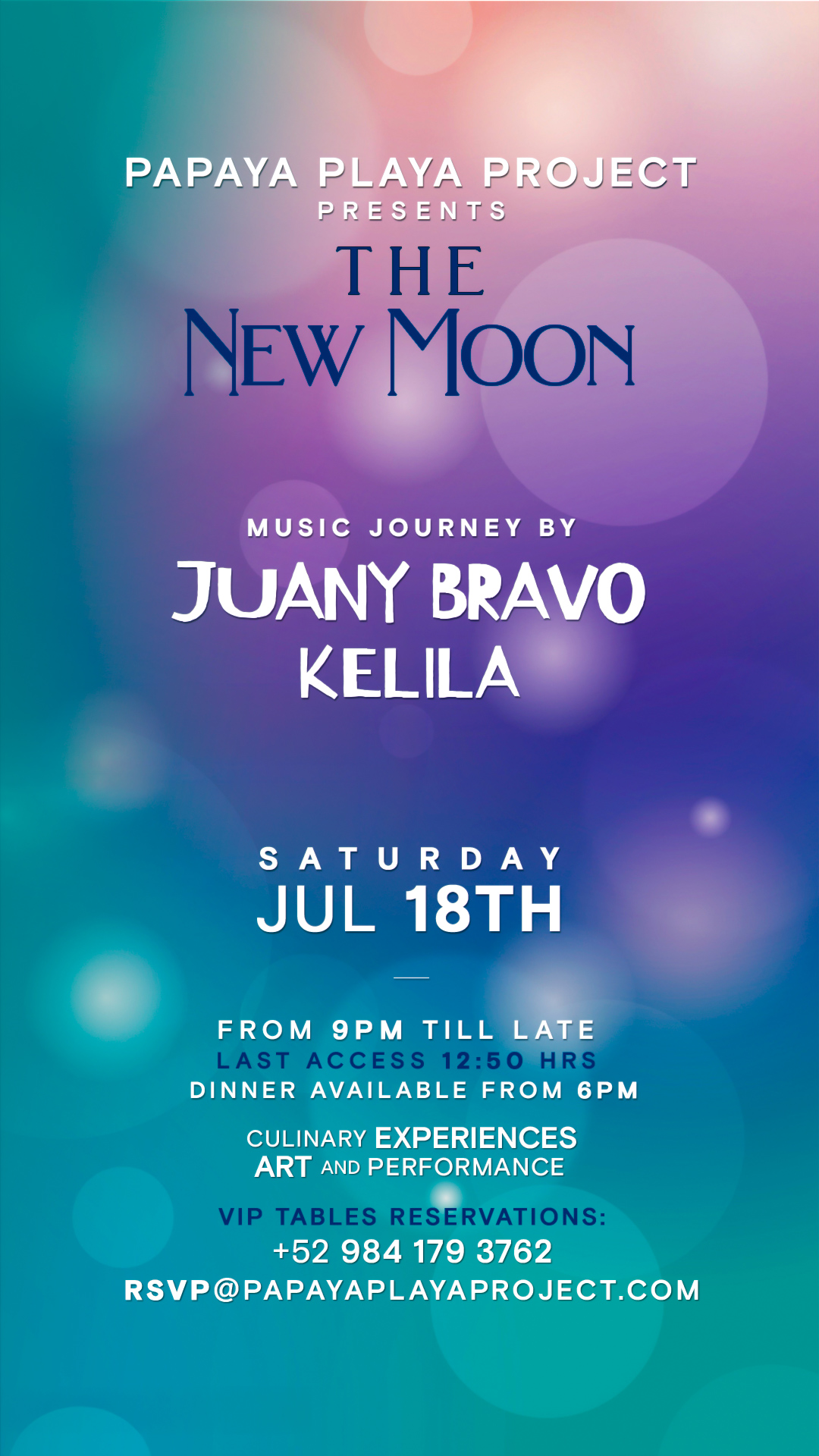• PAPAYA PLAYA PROJECT • THE NEW MOON •