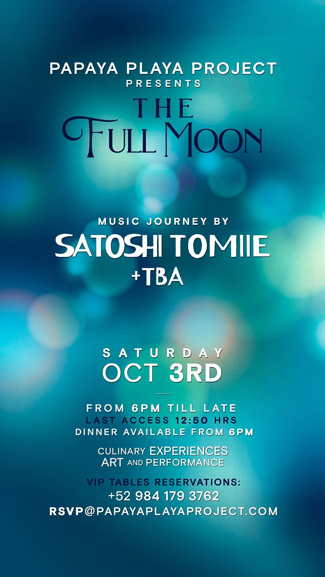 PPP • Presents • THE FULL MOON • Music Journey By @Satoshi Tomiie
