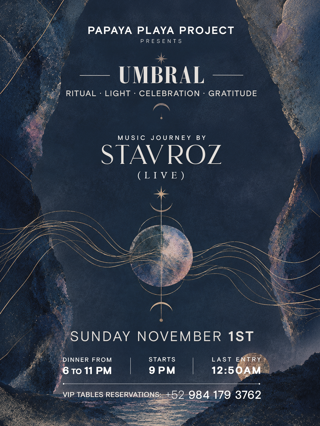 PPP • Presents • UMBRAL • Music Journey By @Stavroz (live show)