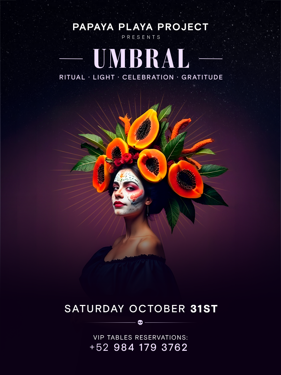 PAPAYA PLAYA PROJECT  Presents • UMBRAL • Dia de Muertos