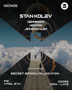 Kronos + SOS Present: Stan Kolev