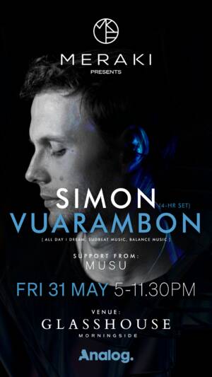 Meraki pres: Simon Vuarmbon