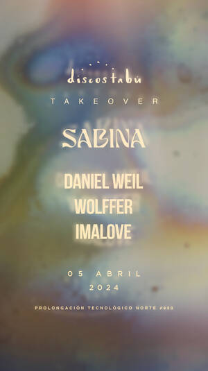 Discos Tabú Takeover “Sabina” photo