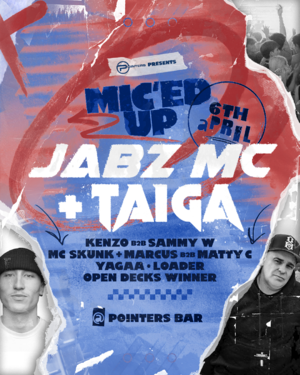 Jabz MC + Taiga | Mic’d Up photo