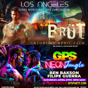 BRÜT - Underground Meets Circuit: Los Angeles' Elite Gay Party photo