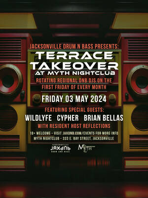 JaxDnB Terrace Takeover at Myth - 03 May 2024