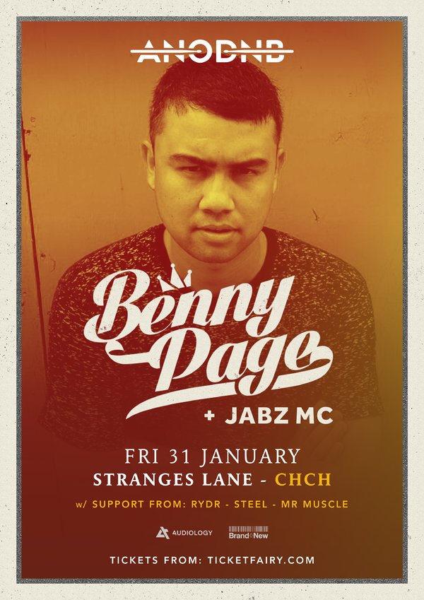 A Night of Drum & Bass ft. Benny Page Tickets Christchurch Stranges