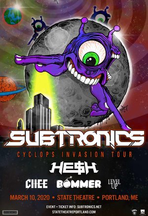 Subtronics 'Cyclops Invasion Tour' - Portland, ME - 03/10 photo