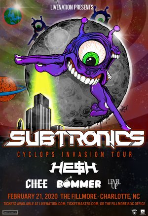 Subtronics 'Cyclops Invasion Tour' - Charlotte, NC - 02/21 photo