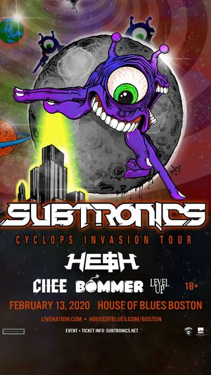 Subtronics 'Cyclops Invasion Tour' - Boston, MA - 02/13 photo