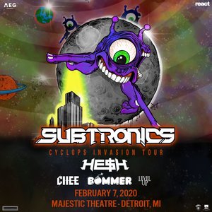 Subtronics 'Cyclops Invasion Tour' - Detroit, MI - 02/07 photo