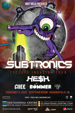 Subtronics 'Cyclops Invasion Tour' - Indianapolis, IN - 02/04 photo
